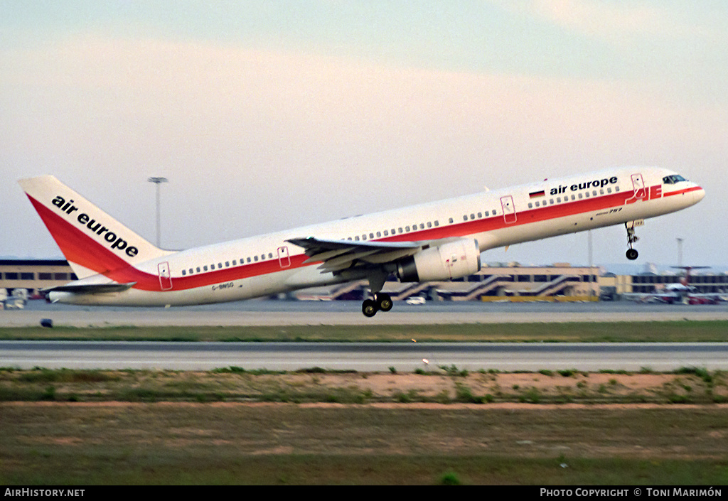 Aircraft Photo of G-BNSD | Boeing 757-236 | Air Europe | AirHistory.net #501253