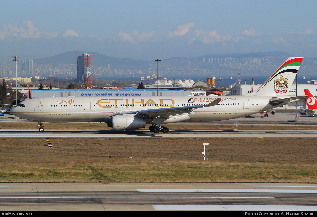 Aircraft Photo of A6-AFF | Airbus A330-343 | Etihad Airways | AirHistory.net #501254