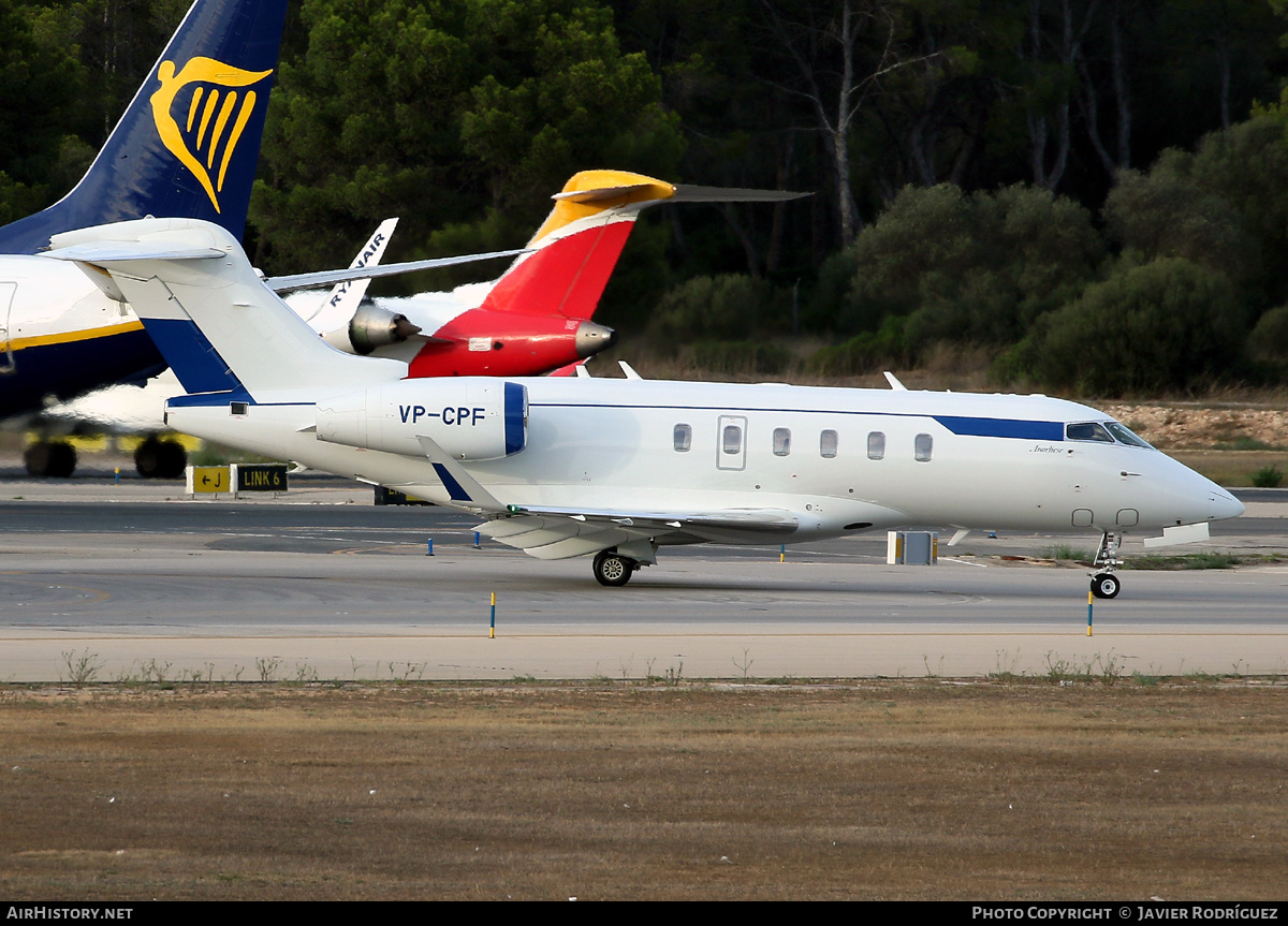 Aircraft Photo of VP-CPF | Bombardier Challenger 300 (BD-100-1A10) | AirHistory.net #501257