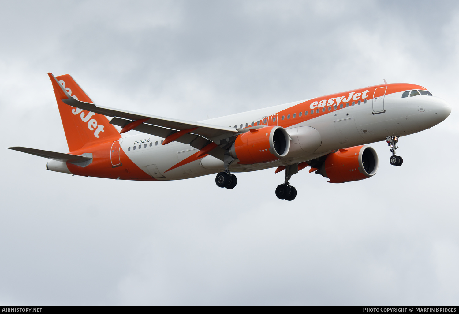 Aircraft Photo of G-UZLC | Airbus A320-251N | EasyJet | AirHistory.net #501259