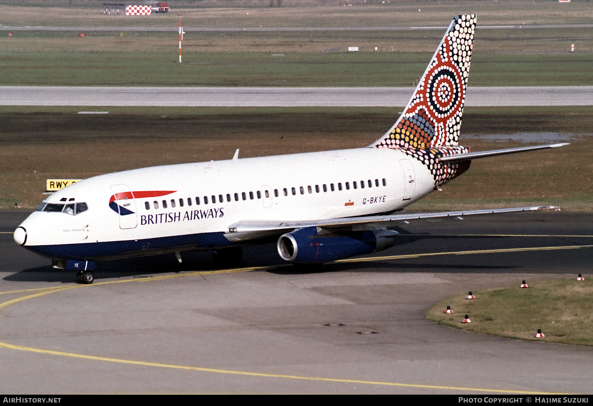 Aircraft Photo of G-BKYE | Boeing 737-236/Adv | British Airways | AirHistory.net #501275