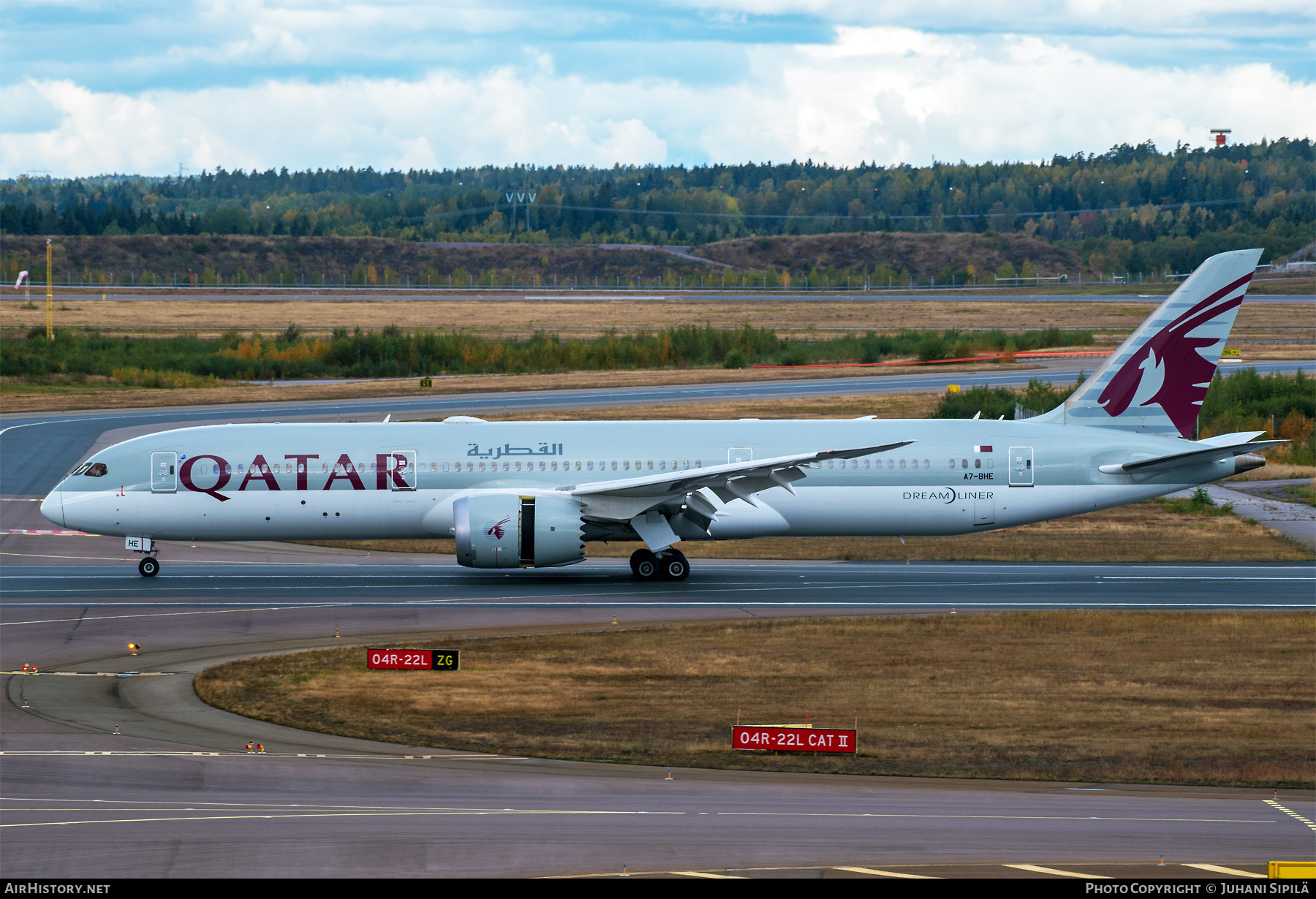 Aircraft Photo of A7-BHE | Boeing 787-9 Dreamliner | Qatar Airways | AirHistory.net #501285