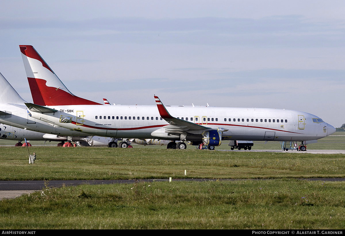 Aircraft Photo of OK-SBK | Boeing 737-8FH | AirHistory.net #501287