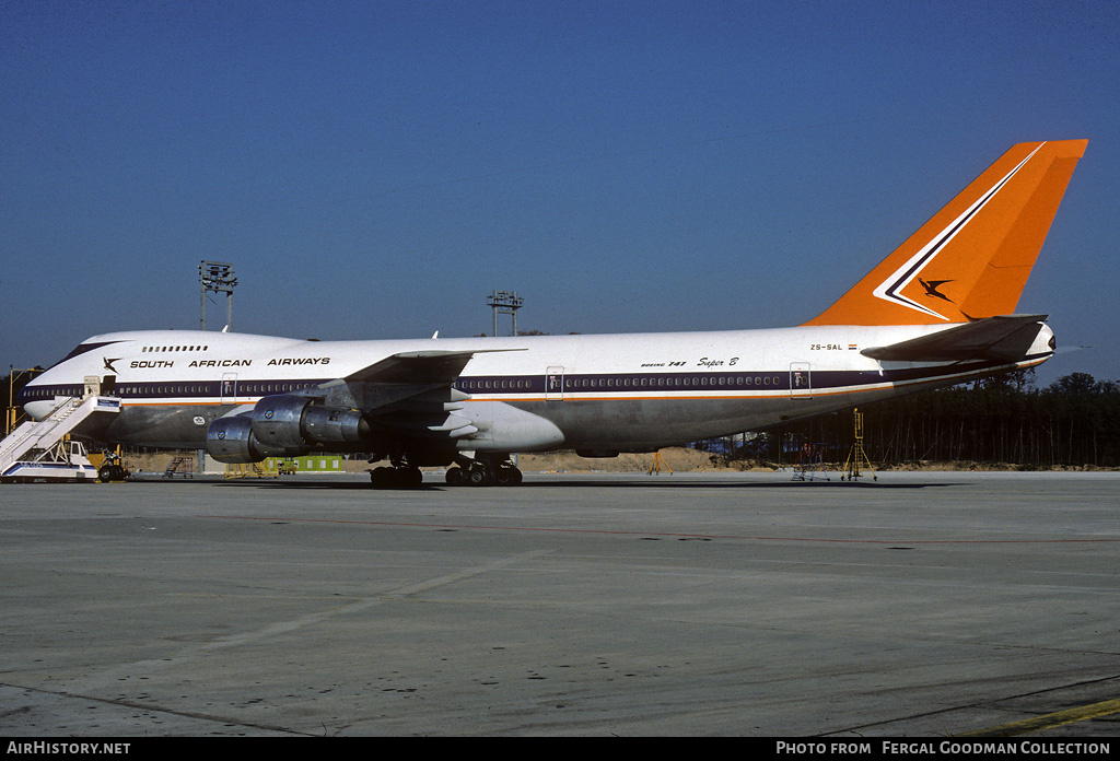 Aircraft Photo of ZS-SAL | Boeing 747-244B | South African Airways - Suid-Afrikaanse Lugdiens | AirHistory.net #501290