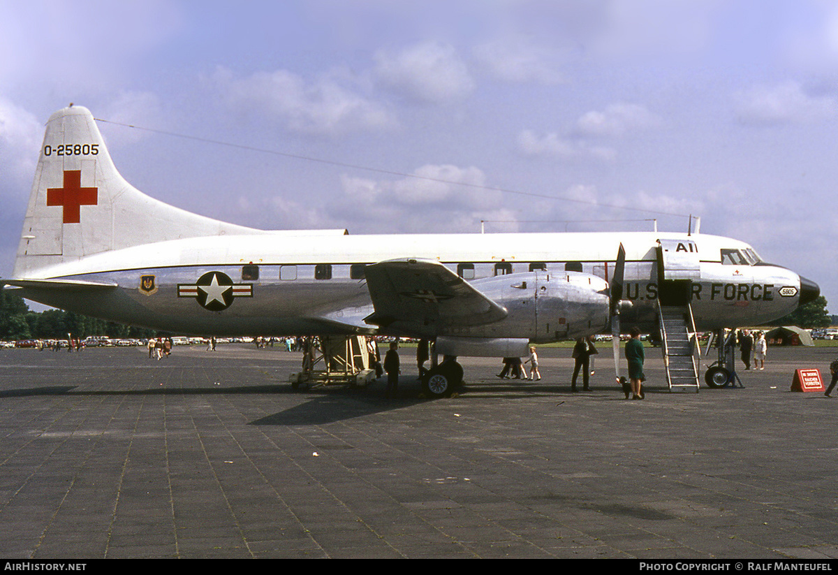 Aircraft Photo of 52-5805 / 0-25805 | Convair C-131A Samaritan | USA - Air Force | AirHistory.net #501295