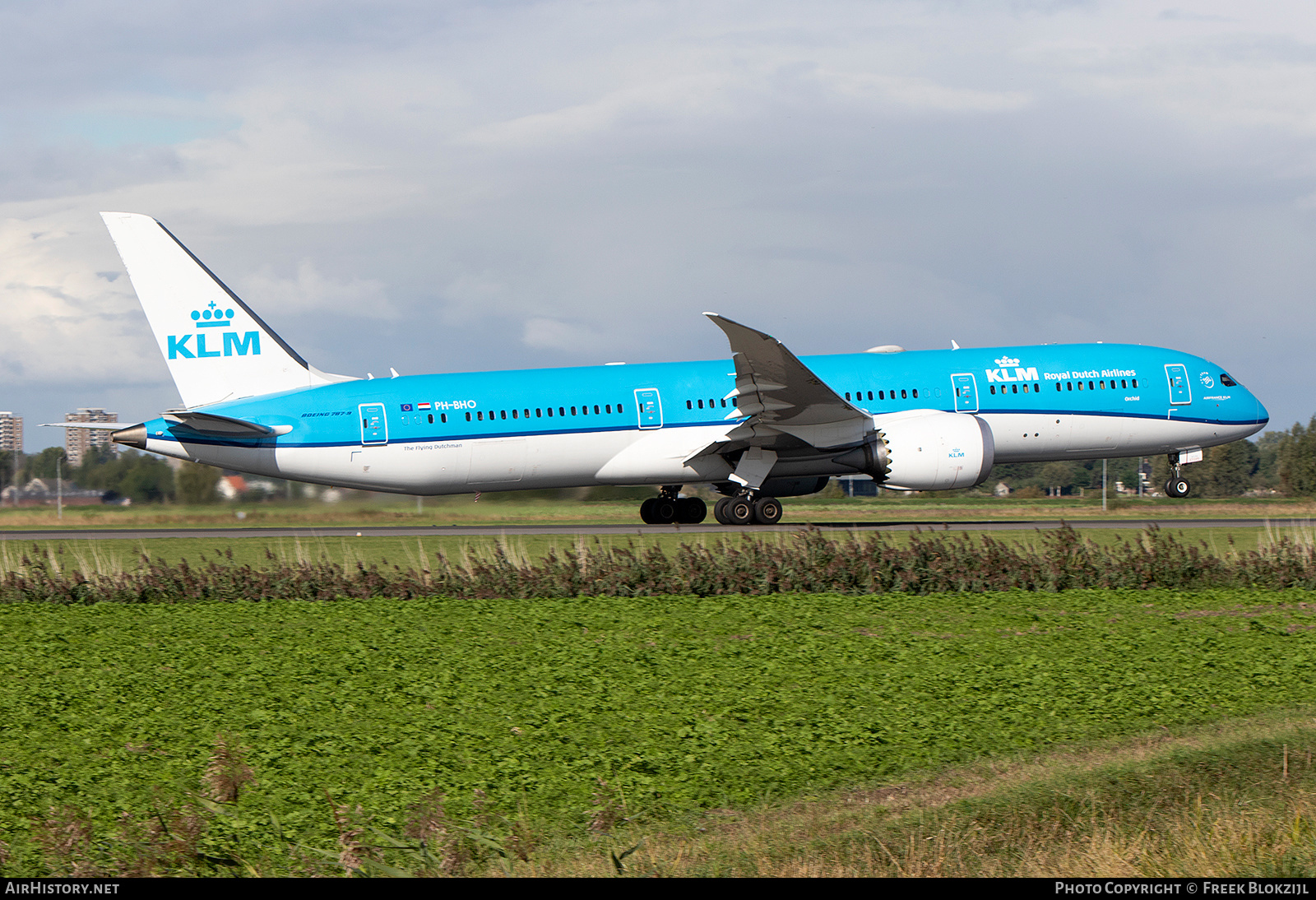 Aircraft Photo of PH-BHO | Boeing 787-9 Dreamliner | KLM - Royal Dutch Airlines | AirHistory.net #501299
