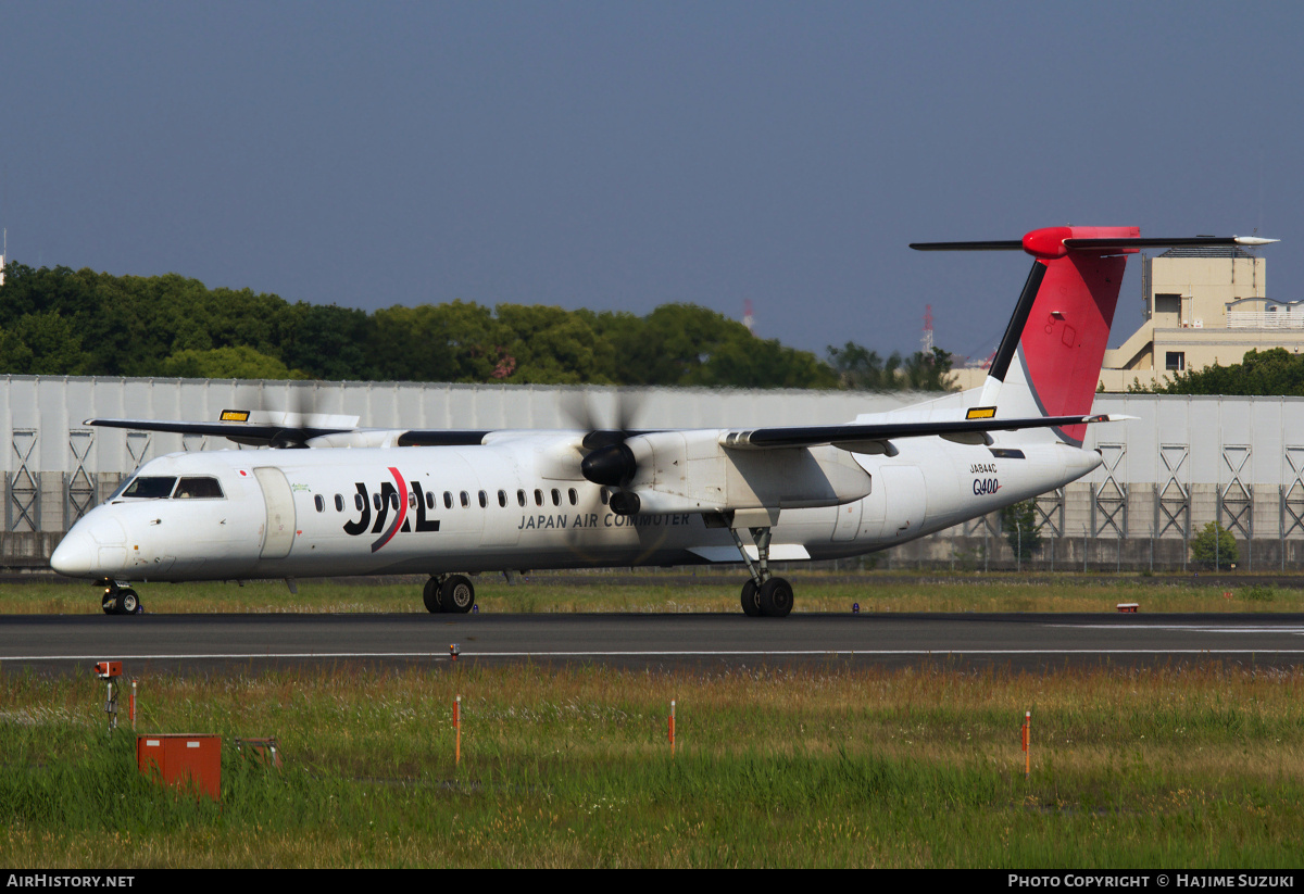 Aircraft Photo of JA844C | Bombardier DHC-8-402 Dash 8 | Japan Airlines - JAL | AirHistory.net #501300