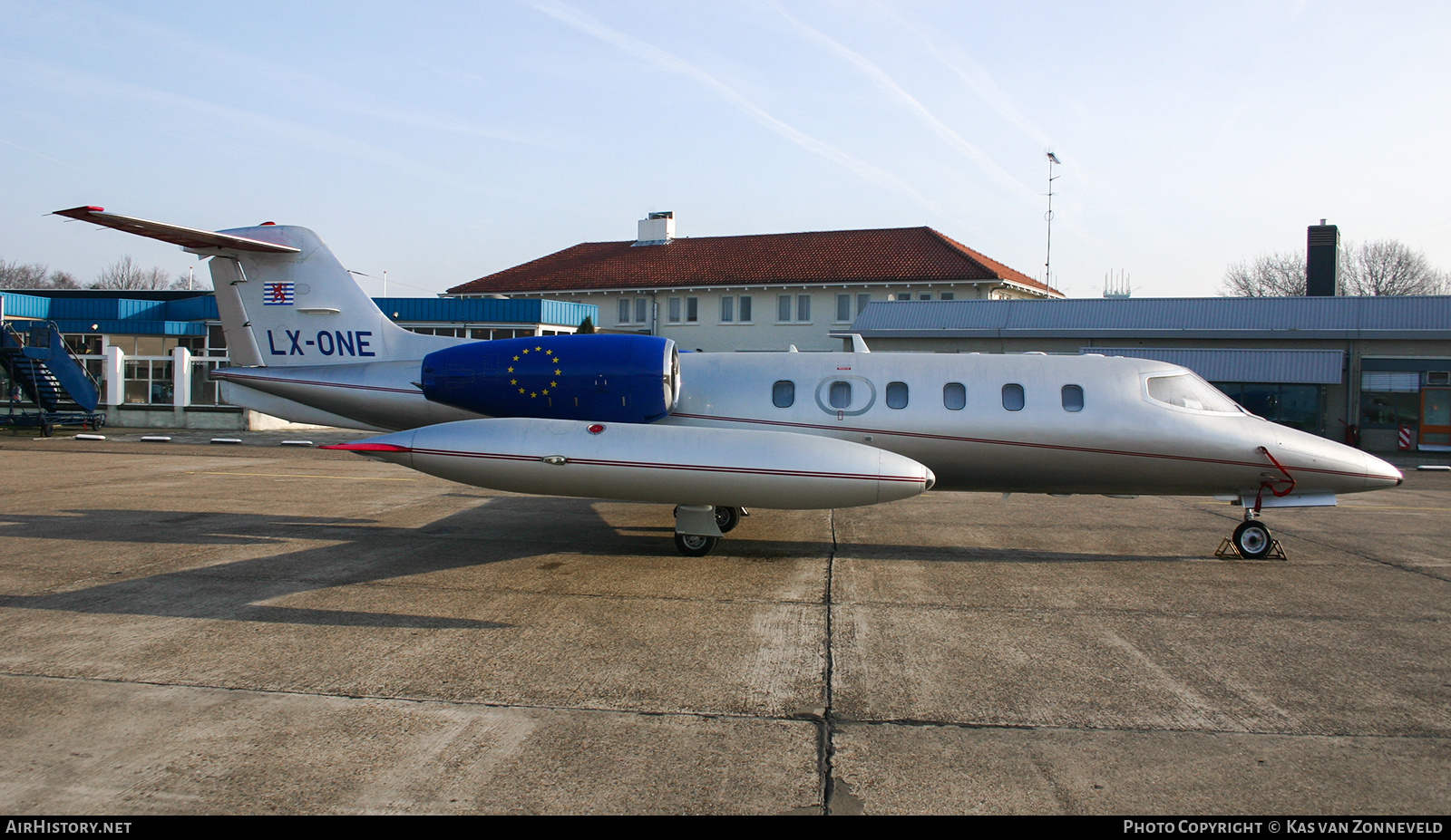 Aircraft Photo of LX-ONE | Gates Learjet 35A | AirHistory.net #501320