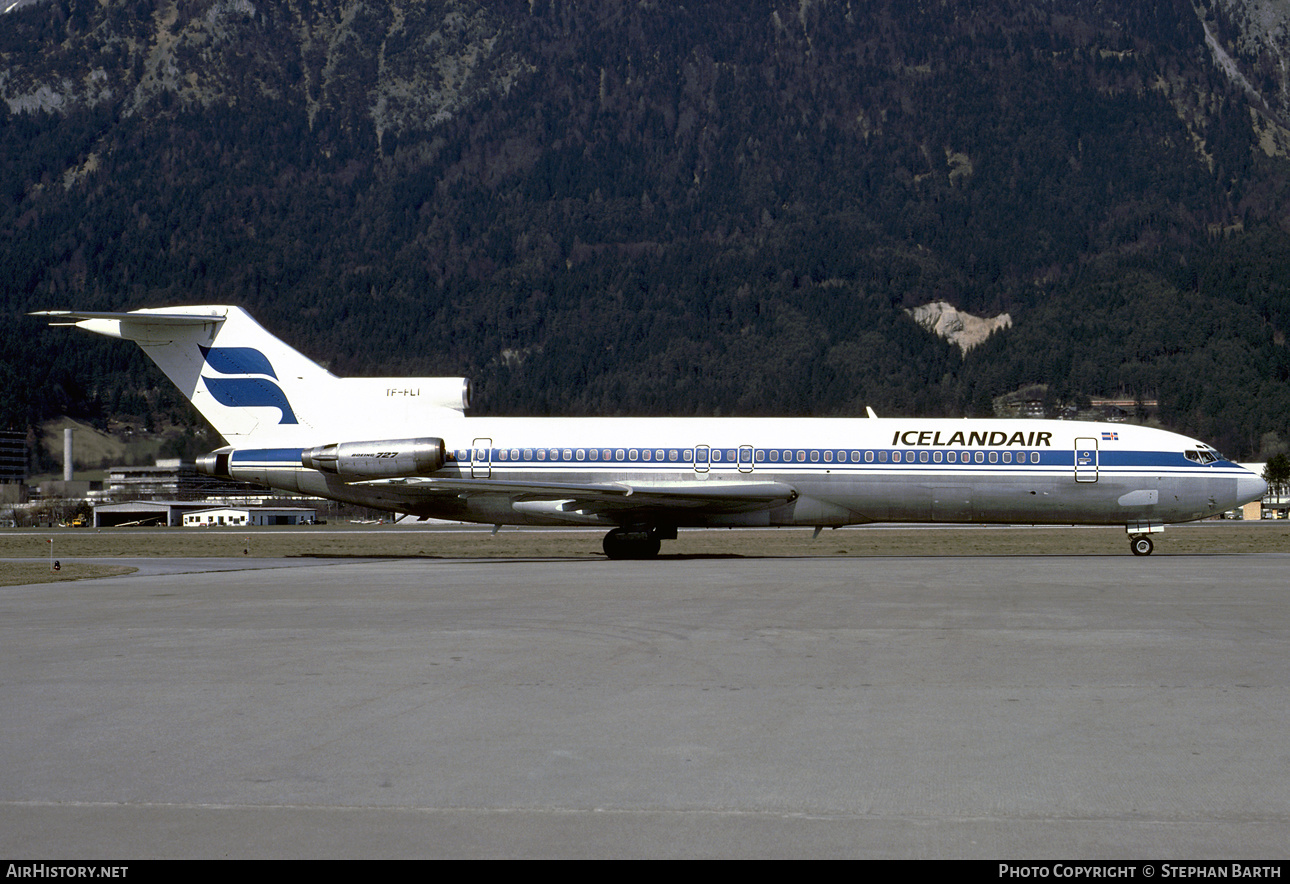 Aircraft Photo of TF-FLI | Boeing 727-208/Adv | Icelandair | AirHistory.net #501332