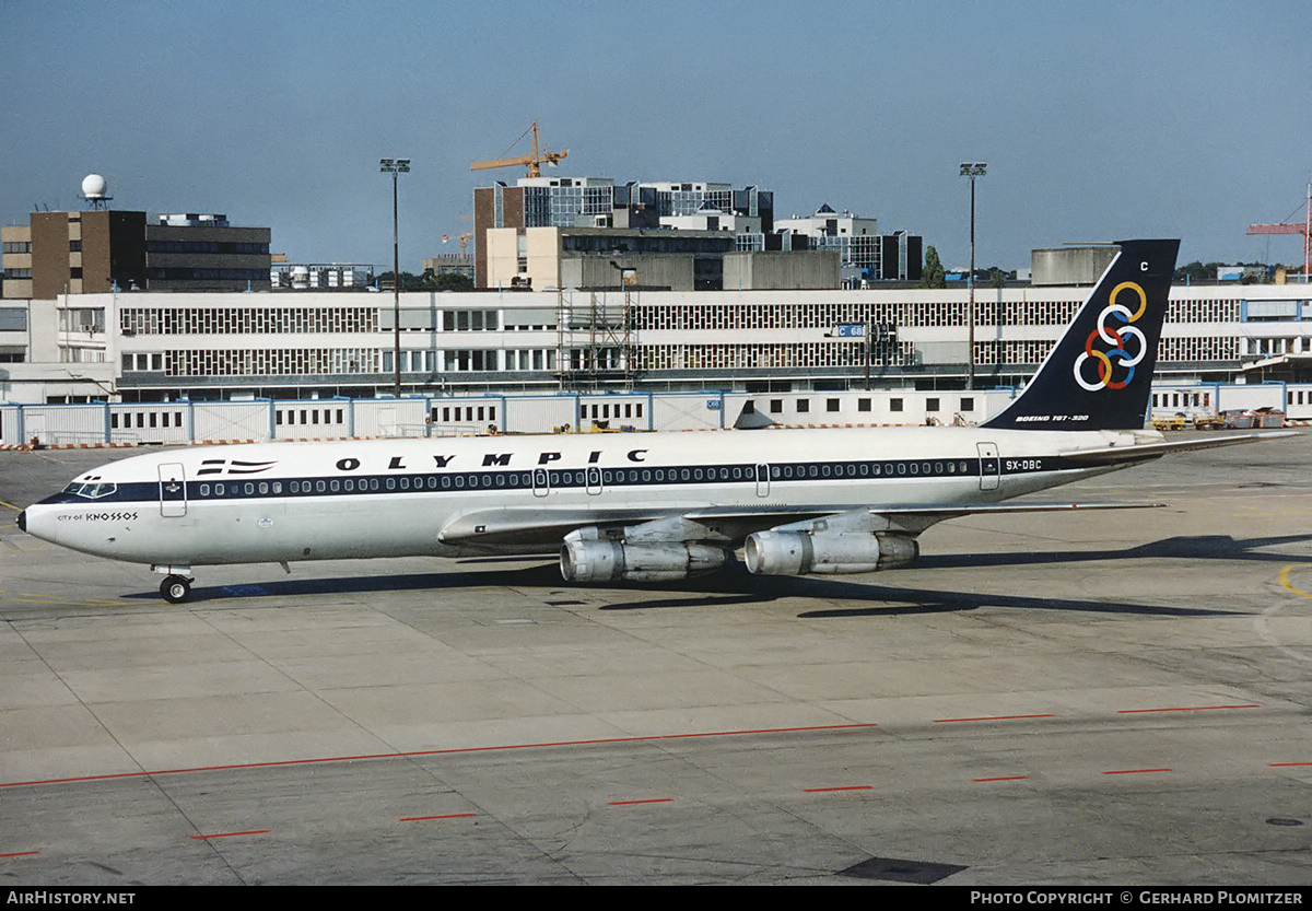 Aircraft Photo of SX-DBC | Boeing 707-384C | Olympic | AirHistory.net #501347