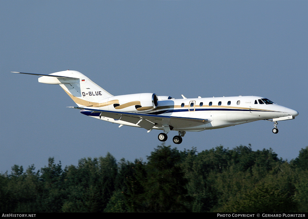 Aircraft Photo of D-BLUE | Cessna 750 Citation X | AirHistory.net #501349
