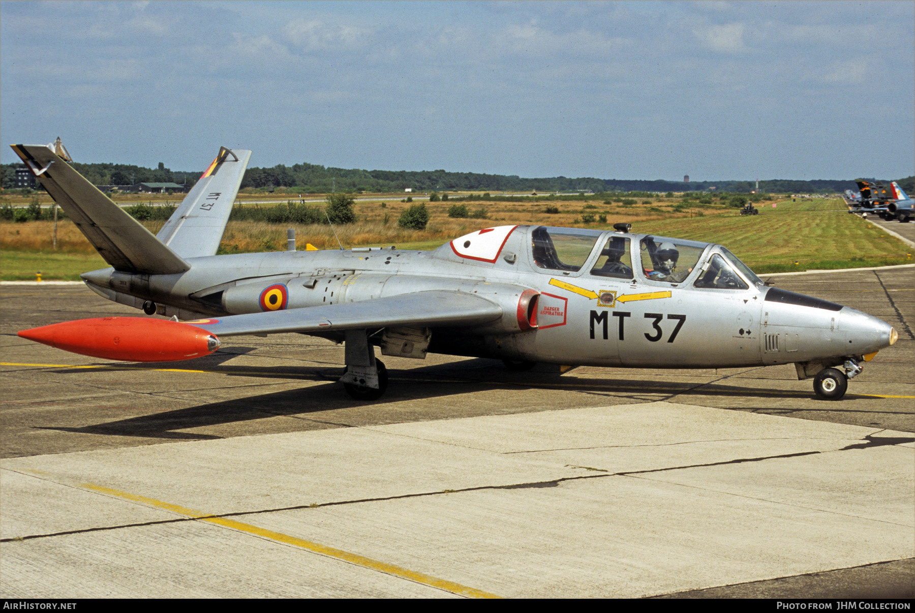 Aircraft Photo of MT 37 | Fouga CM-170R Magister | Belgium - Air Force | AirHistory.net #501358