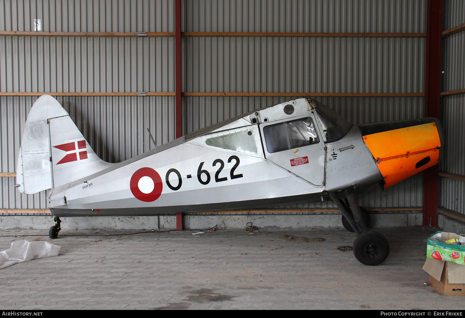 Aircraft Photo of OY-VII / O-622 | SAI KZ VII U-4 Laerke | Denmark - Air Force | AirHistory.net #501362