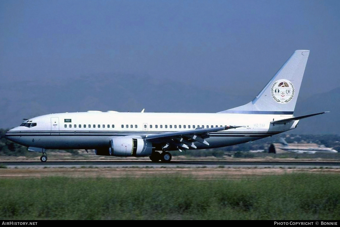 Aircraft Photo of HZ-TAA | Boeing 737-7P3 BBJ | AirHistory.net #501367