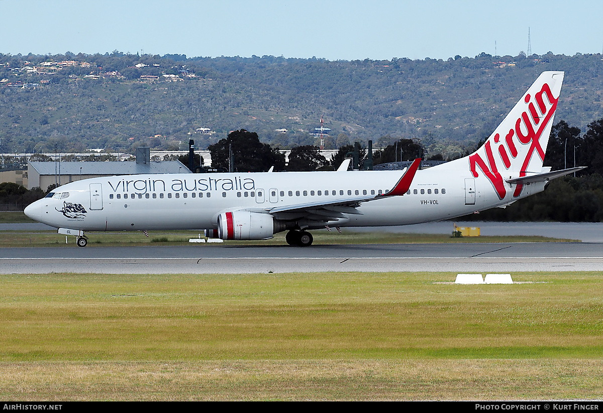 Aircraft Photo of VH-VOL | Boeing 737-8FE | Virgin Australia Airlines | AirHistory.net #501374