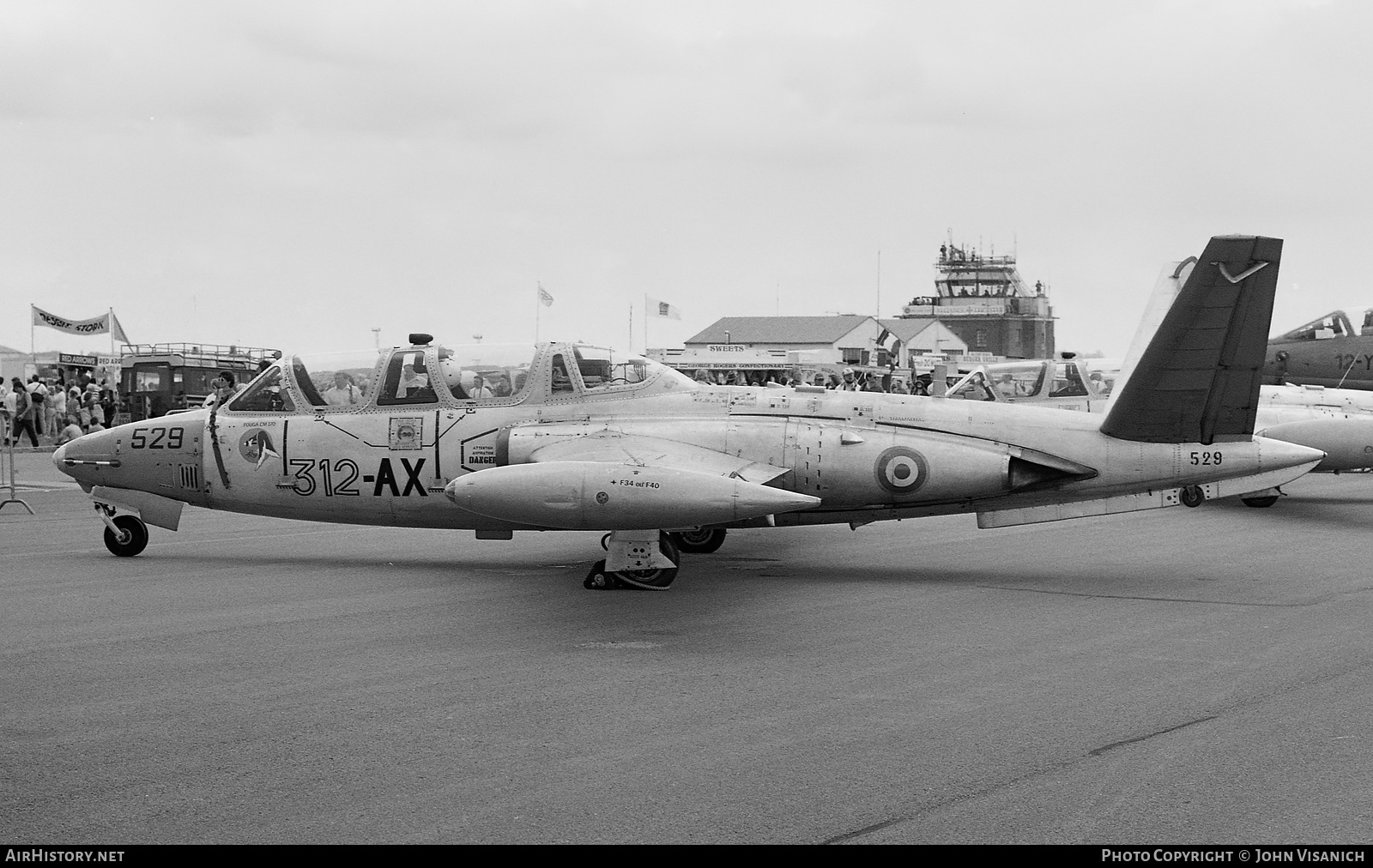 Aircraft Photo of 529 | Fouga CM-170R Magister | France - Air Force | AirHistory.net #501383