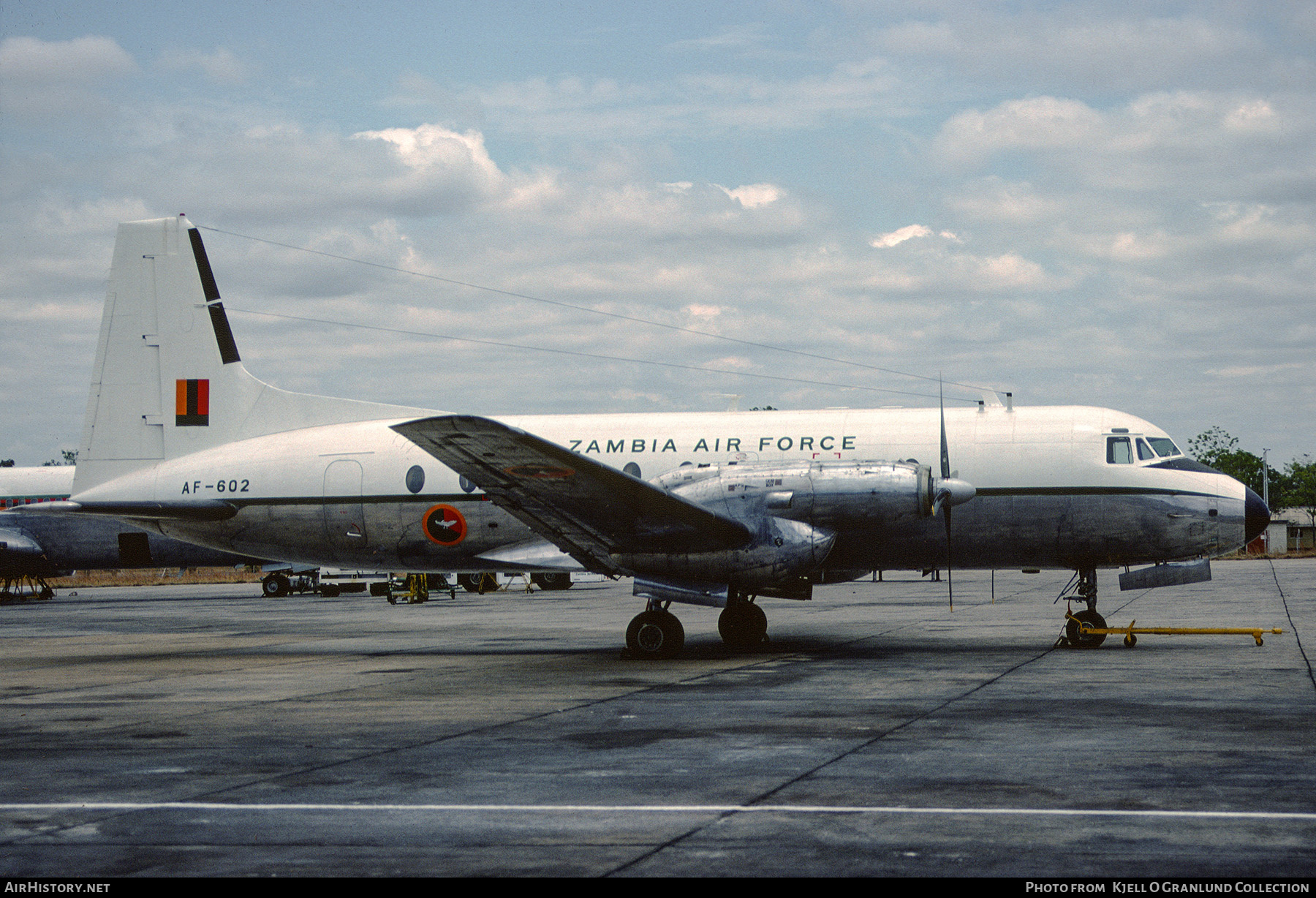 Aircraft Photo of AF-602 | Hawker Siddeley HS-748 Srs2A/265 | Zambia - Air Force | AirHistory.net #501384
