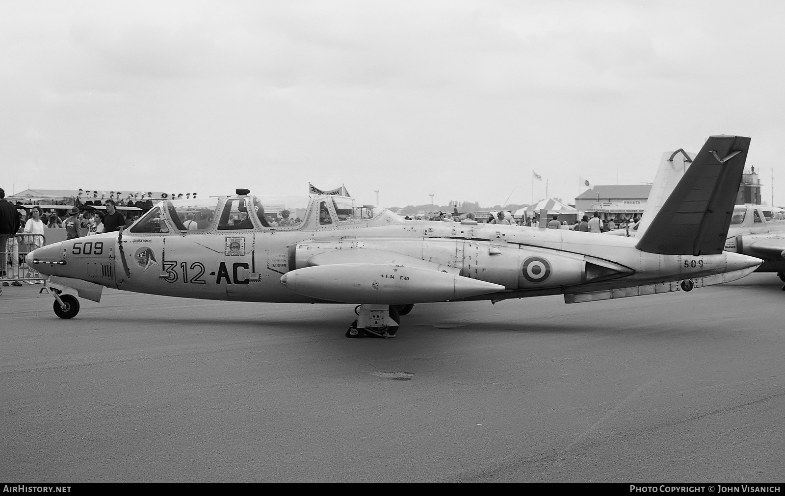 Aircraft Photo of 509 | Fouga CM-170R Magister | France - Air Force | AirHistory.net #501388