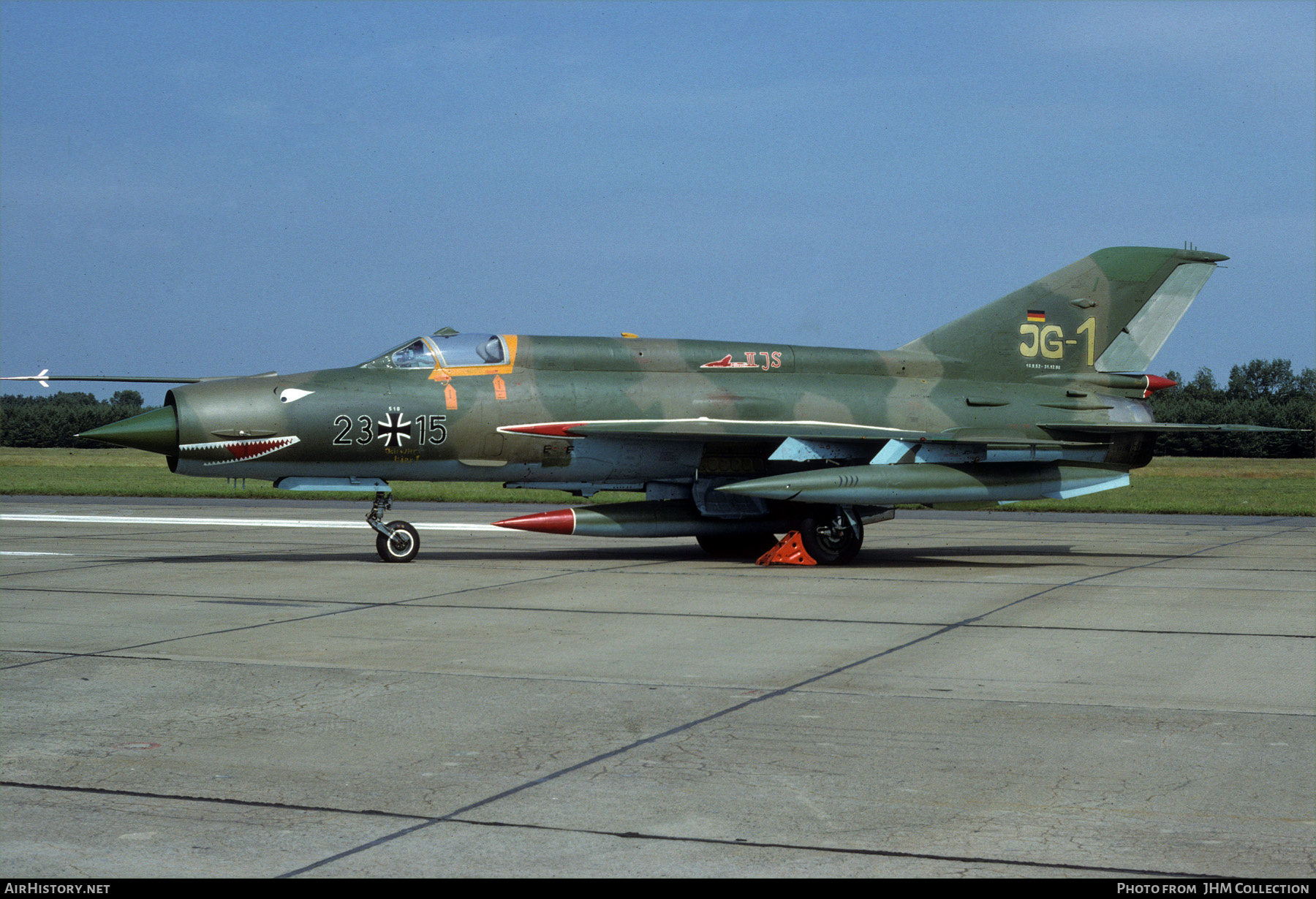 Aircraft Photo of 2315 | Mikoyan-Gurevich MiG-21MF | Germany - Air Force | AirHistory.net #501404