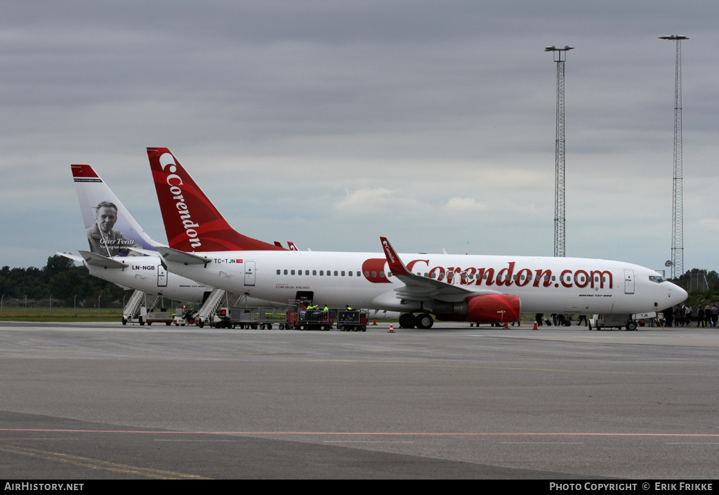 Aircraft Photo of TC-TJN | Boeing 737-85P | Corendon Airlines | AirHistory.net #501410