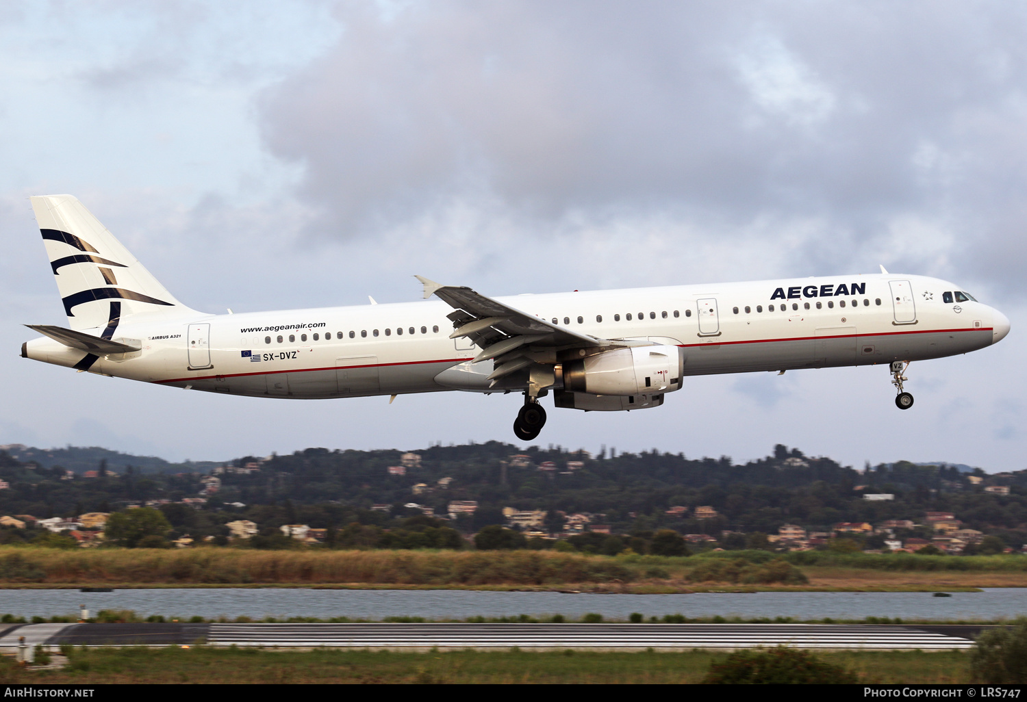 Aircraft Photo of SX-DVZ | Airbus A321-231 | Aegean Airlines | AirHistory.net #501418