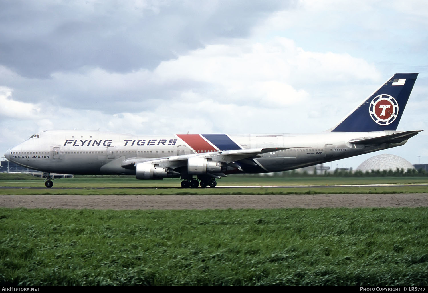 Aircraft Photo of N800FT | Boeing 747-123(SF) | Flying Tigers | AirHistory.net #501432