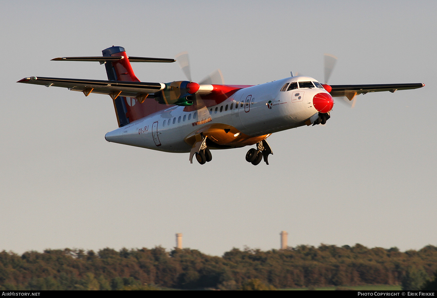 Aircraft Photo of OY-JRJ | ATR ATR-42-300 | Danish Air Transport - DAT | AirHistory.net #501456