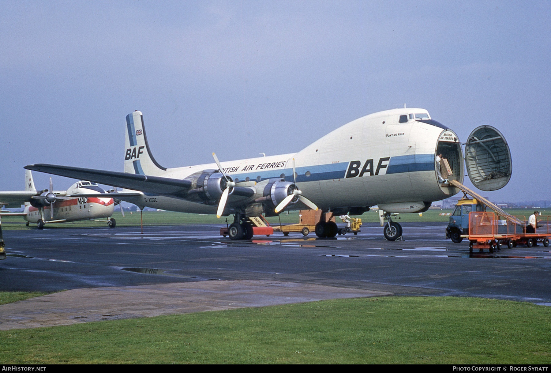 Aircraft Photo of G-ASDC | Aviation Traders ATL-98 Carvair | British Air Ferries - BAF | AirHistory.net #501462