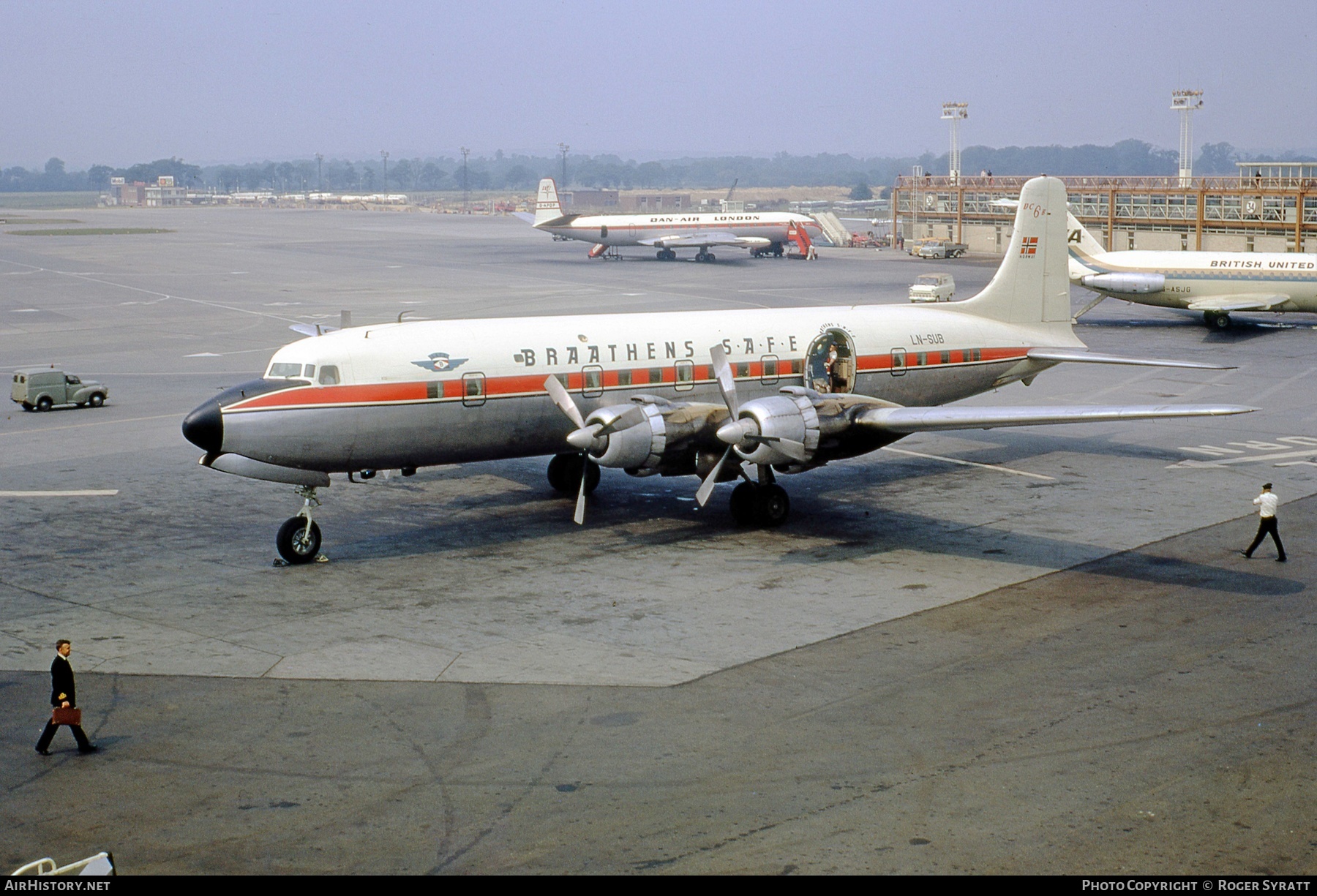 Aircraft Photo of LN-SUB | Douglas DC-6B | Braathens SAFE | AirHistory.net #501463