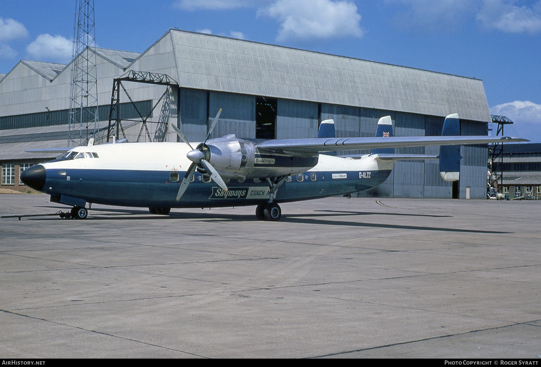 Aircraft Photo of G-ALZZ | Airspeed AS-57 Ambassador 2 | Skyways Coach Air | AirHistory.net #501470