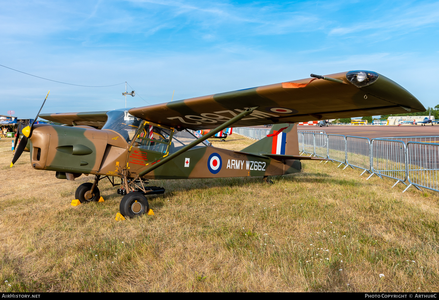 Aircraft Photo of G-BKVK / WZ662 | Auster B-5 Auster AOP9 | UK - Army | AirHistory.net #501475