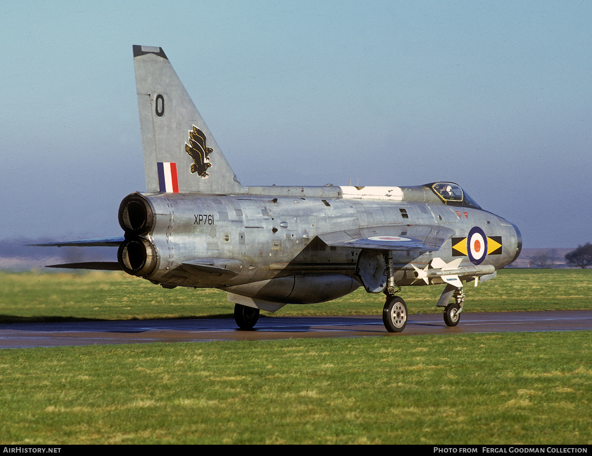 Aircraft Photo of XP761 | English Electric Lightning F3 | UK - Air Force | AirHistory.net #501476