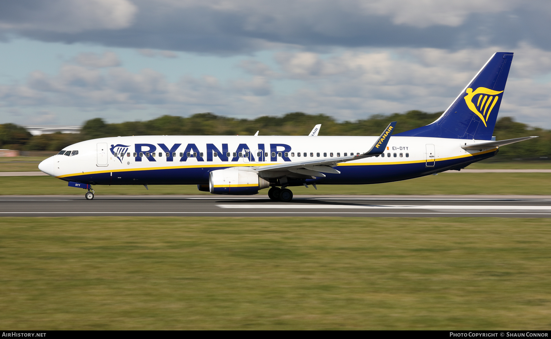 Aircraft Photo of EI-DYY | Boeing 737-8AS | Ryanair | AirHistory.net #501495