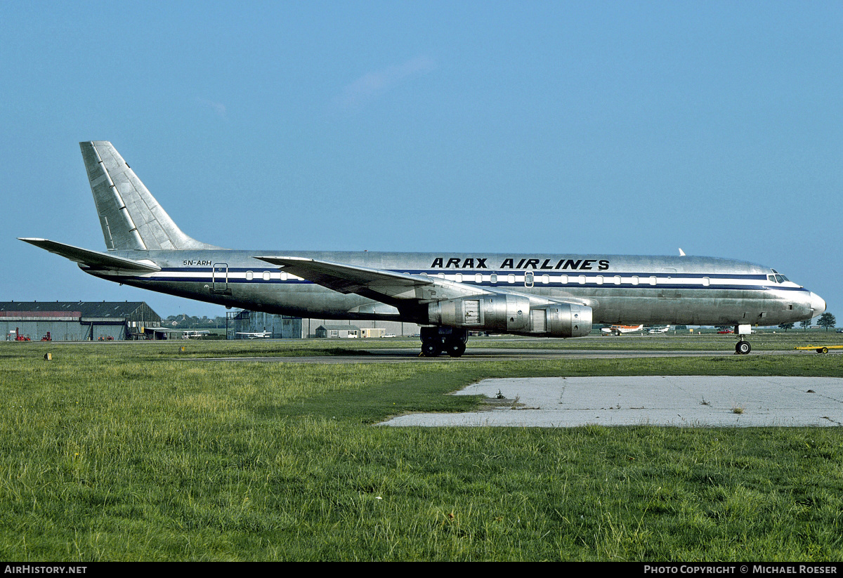 Aircraft Photo of 5N-ARH | Douglas DC-8-55(F) | Arax Airlines | AirHistory.net #501512