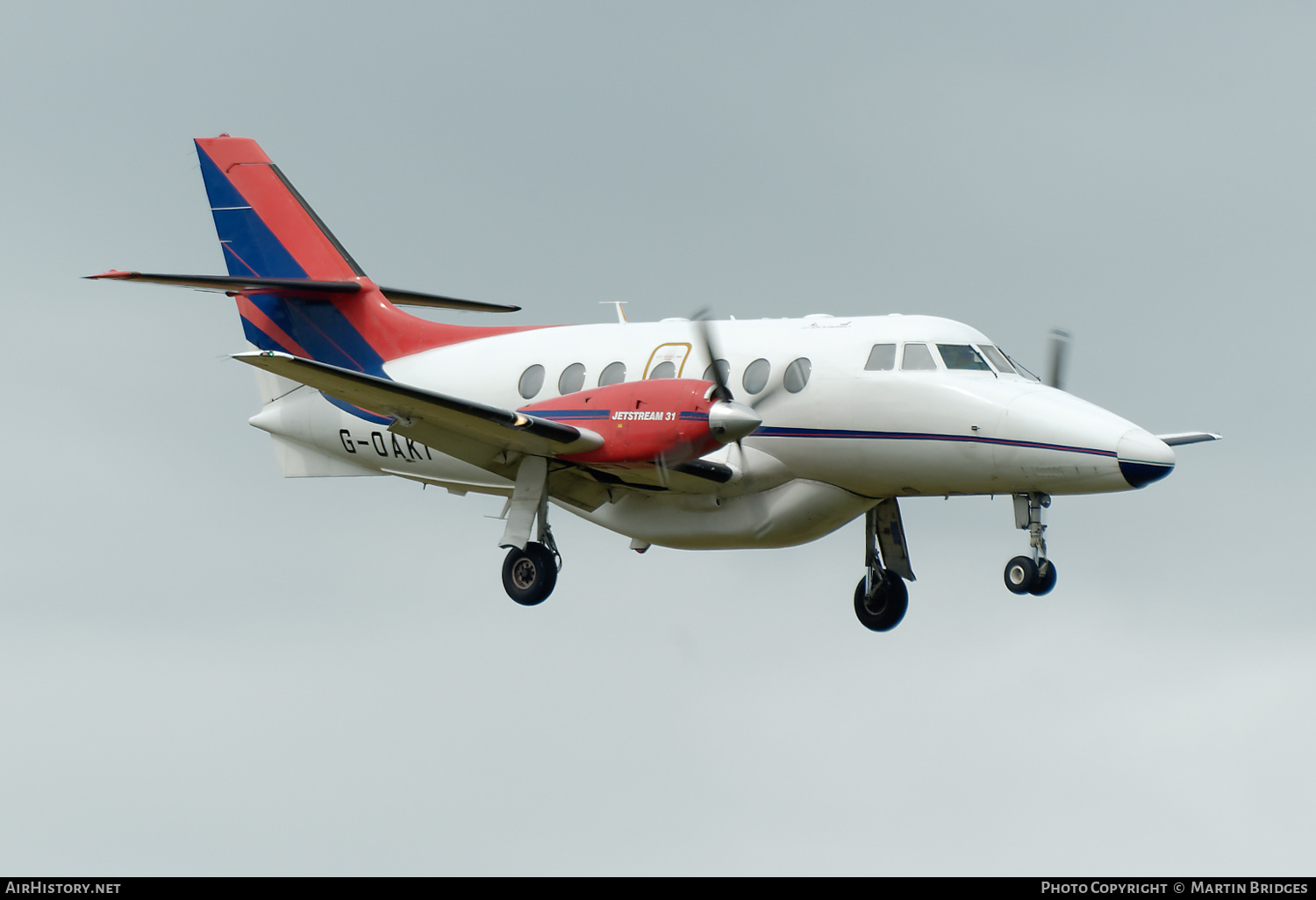 Aircraft Photo of G-OAKI | British Aerospace BAe-3101 Jetstream 31 | AirHistory.net #501520