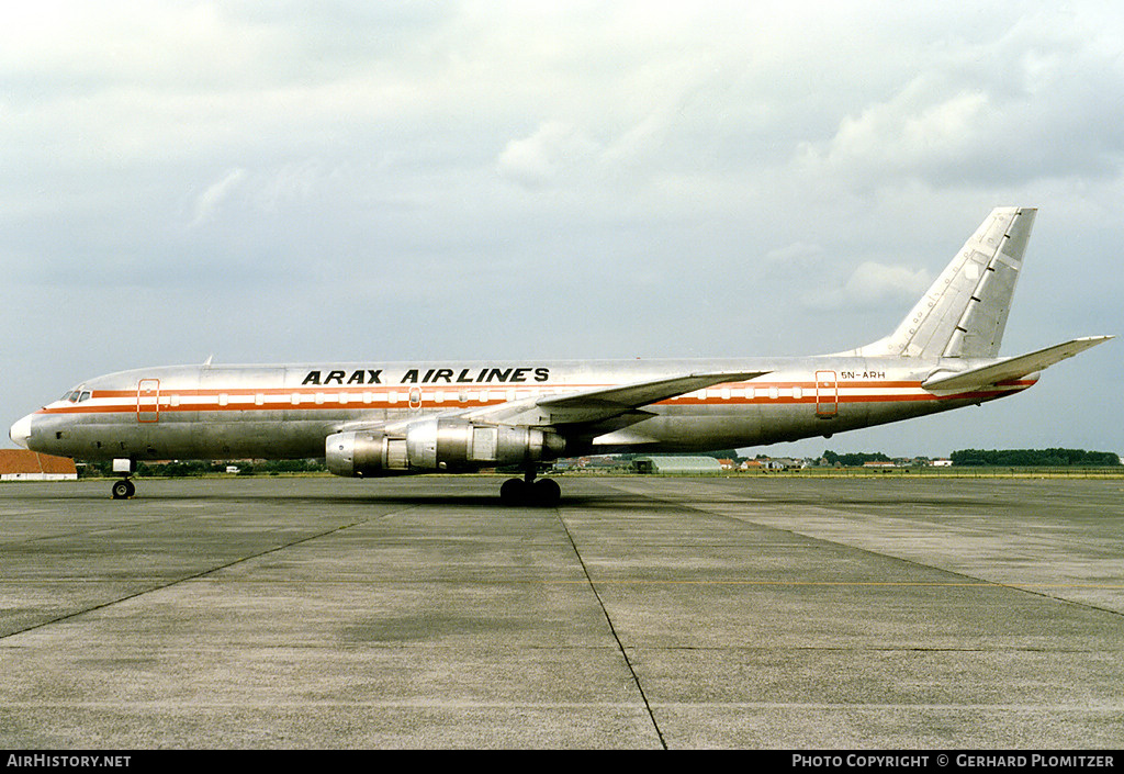Aircraft Photo of 5N-ARH | Douglas DC-8-55(F) | Arax Airlines | AirHistory.net #501521