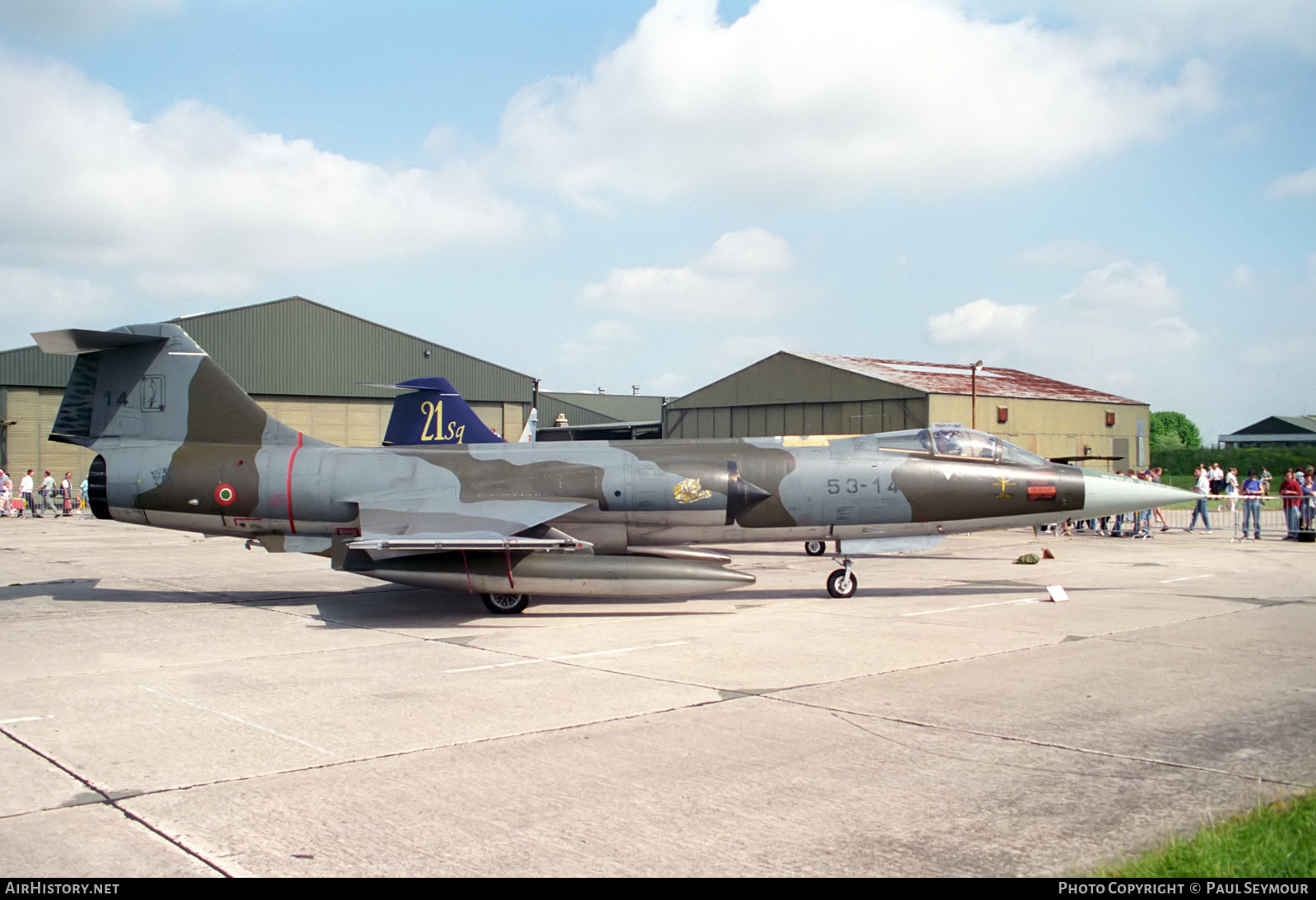 Aircraft Photo of MM6926 | Lockheed F-104S/ASA Starfighter | Italy - Air Force | AirHistory.net #501524