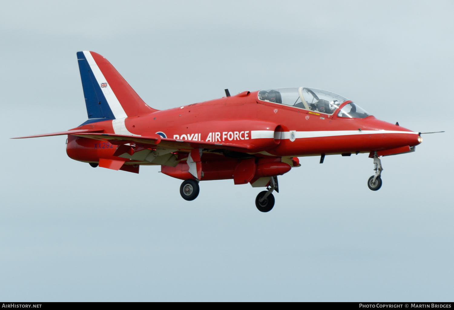 Aircraft Photo of XX292 | British Aerospace Hawk T.1 | UK - Air Force | AirHistory.net #501542