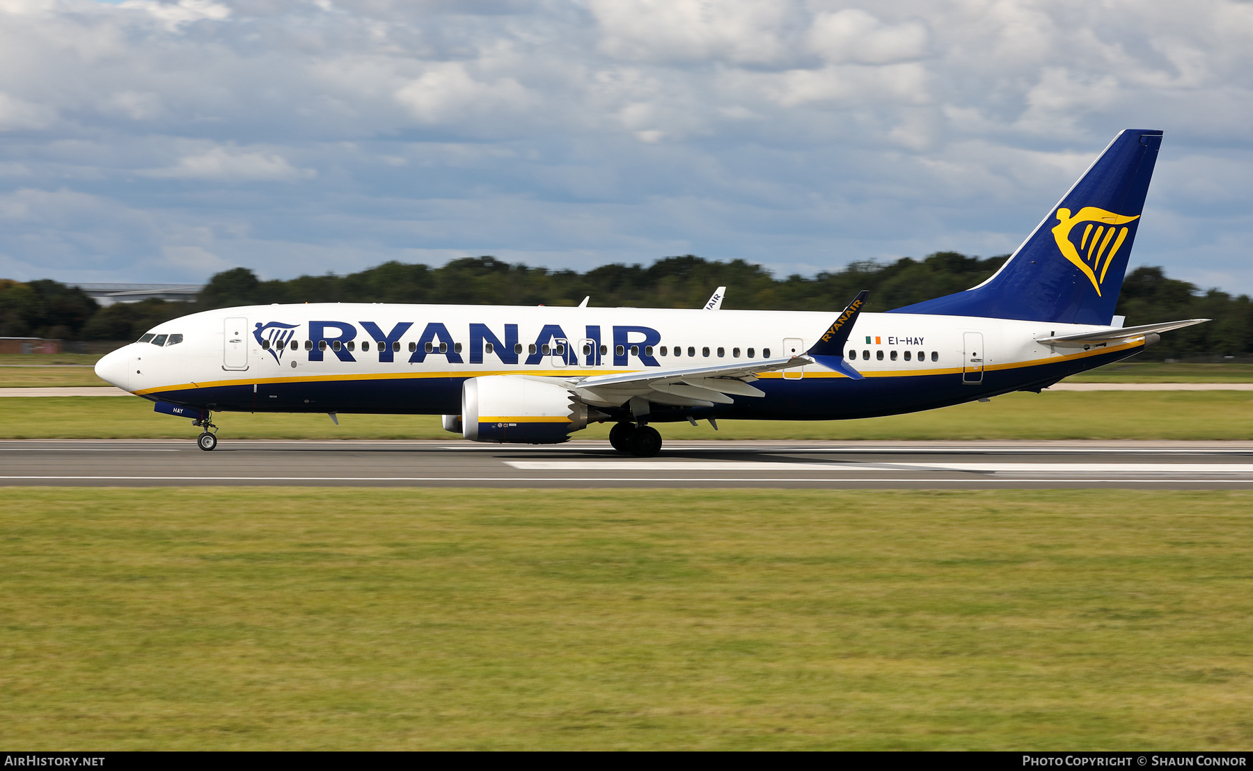 Aircraft Photo of EI-HAY | Boeing 737-8200 Max 200 | Ryanair | AirHistory.net #501555
