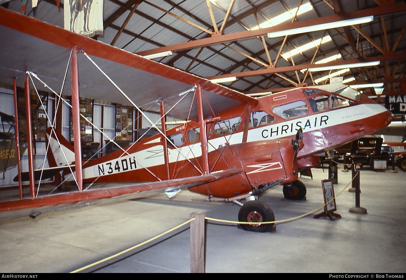 Aircraft Photo of N34DH | De Havilland D.H. 84 Dragon 1 | Chrisair | AirHistory.net #501573