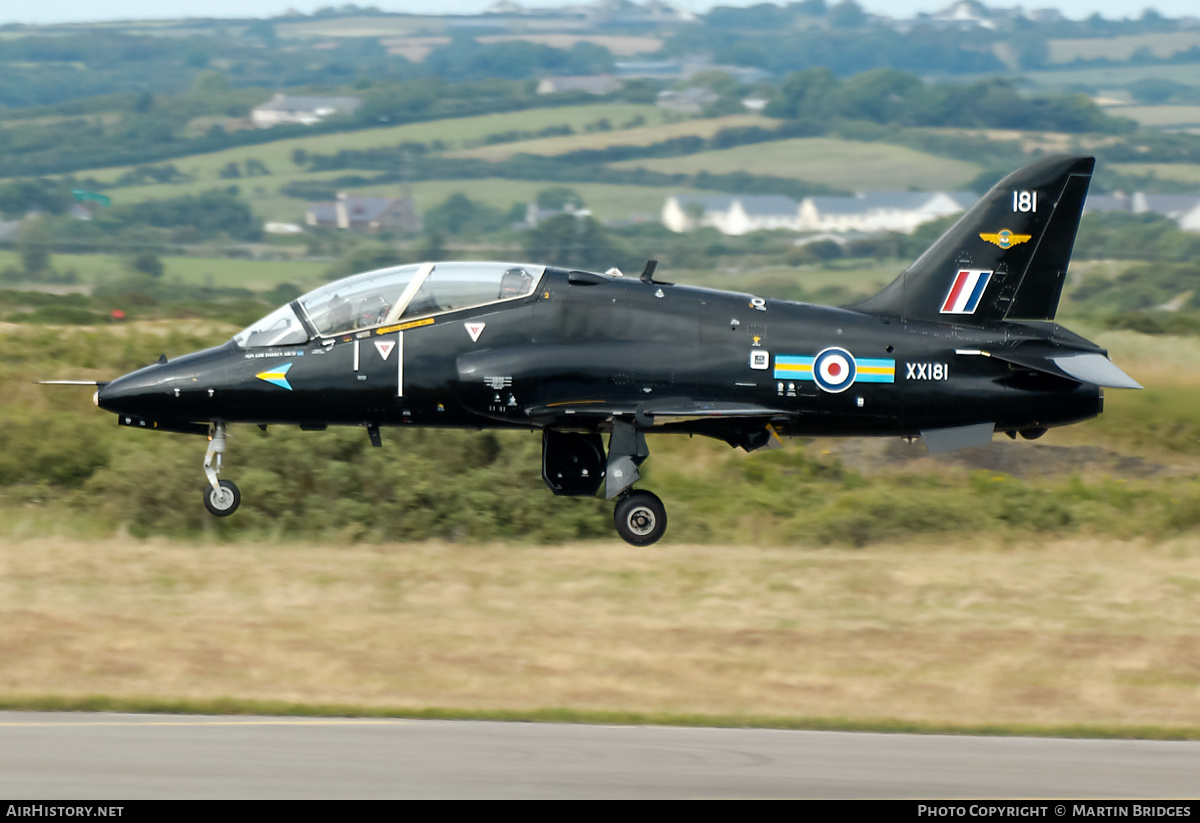 Aircraft Photo of XX181 | British Aerospace Hawk T1 | UK - Air Force | AirHistory.net #501589