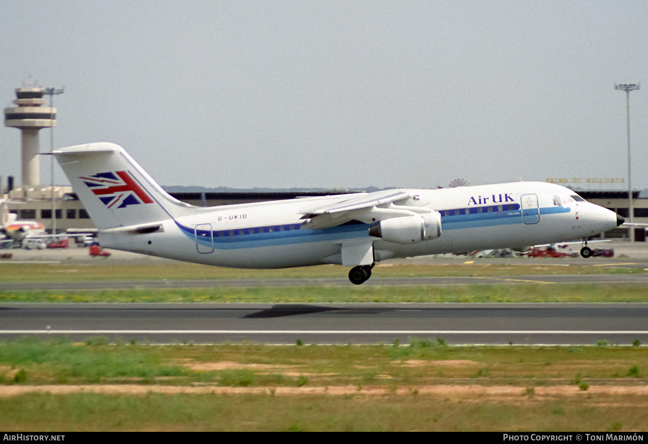 Aircraft Photo of G-UKID | British Aerospace BAe-146-300 | Air UK | AirHistory.net #501616