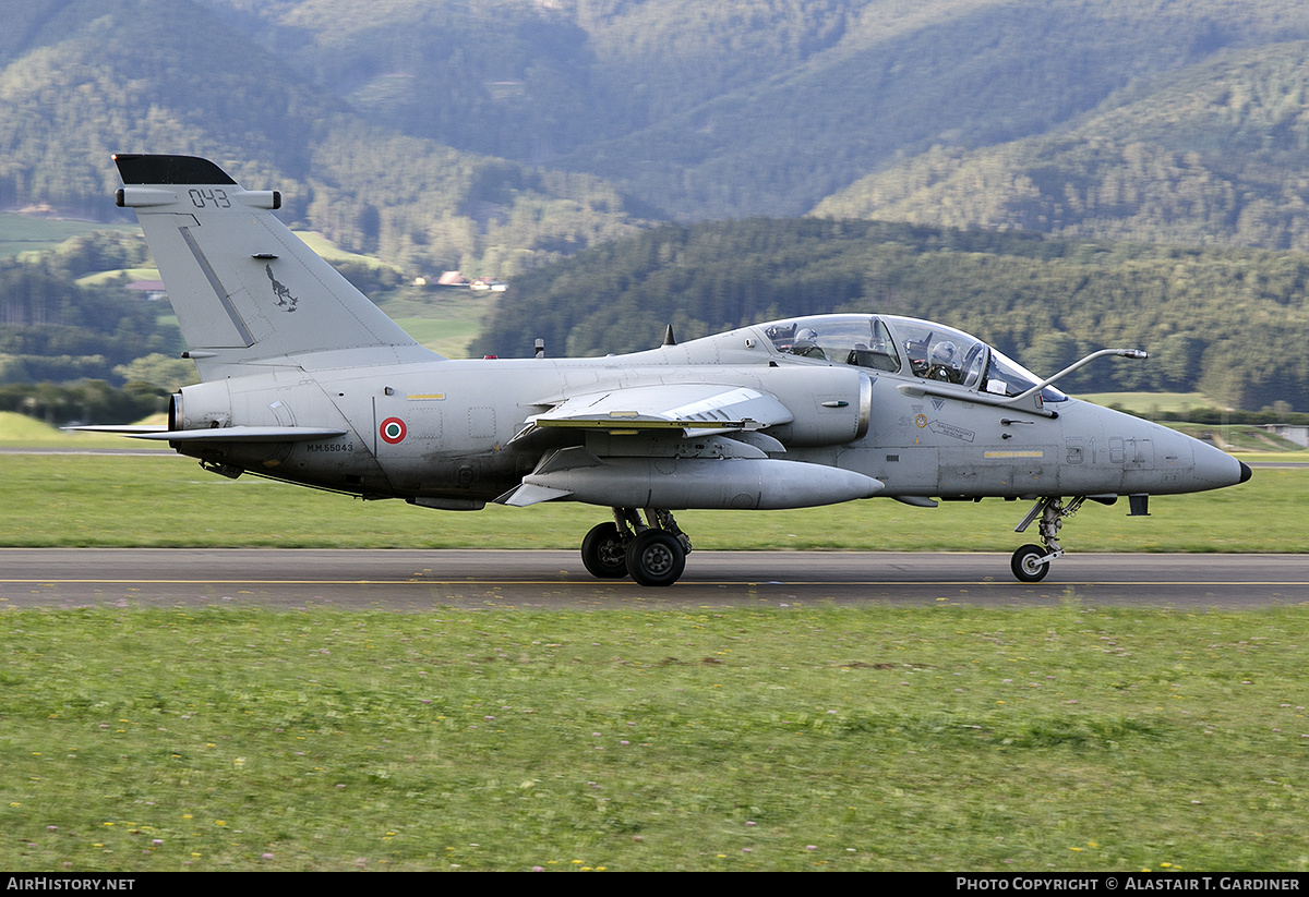 Aircraft Photo of MM55043 | AMX International AMX-T | Italy - Air Force | AirHistory.net #501617