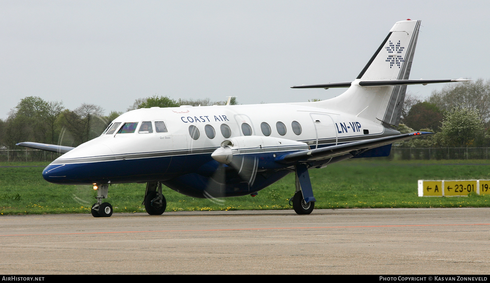 Aircraft Photo of LN-VIP | British Aerospace BAe-3201 Jetstream 32 | Coast Air | AirHistory.net #501618