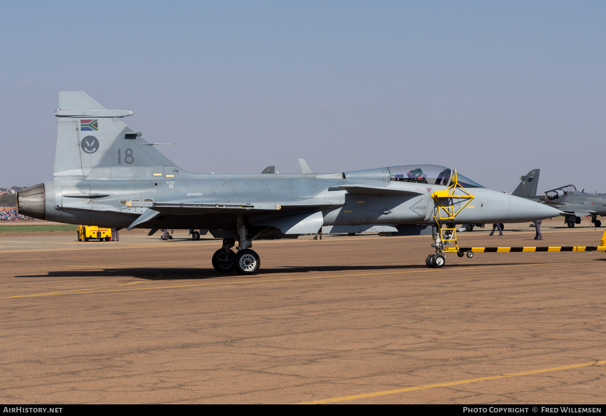 Aircraft Photo of 3918 | Saab JAS 39C Gripen | South Africa - Air Force | AirHistory.net #501623
