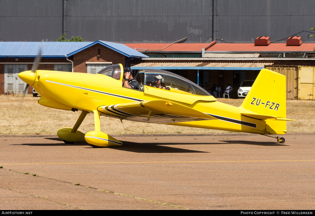 Aircraft Photo of ZU-FZR | Van's RV-8 | AirHistory.net #501624