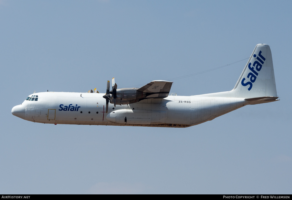 Aircraft Photo of ZS-RSG | Lockheed L-100-30 Hercules (382G) | Safair | AirHistory.net #501631