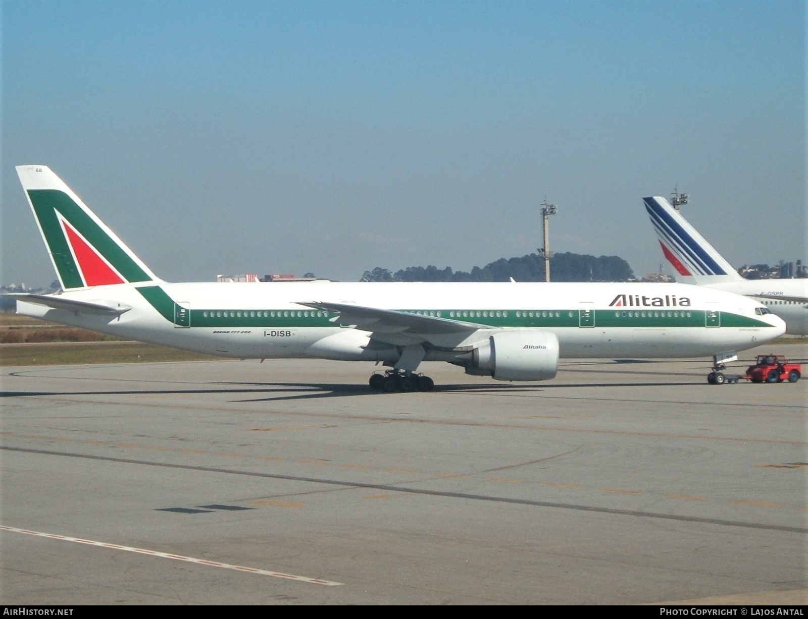 Aircraft Photo of I-DISB | Boeing 777-243/ER | Alitalia | AirHistory.net #501648
