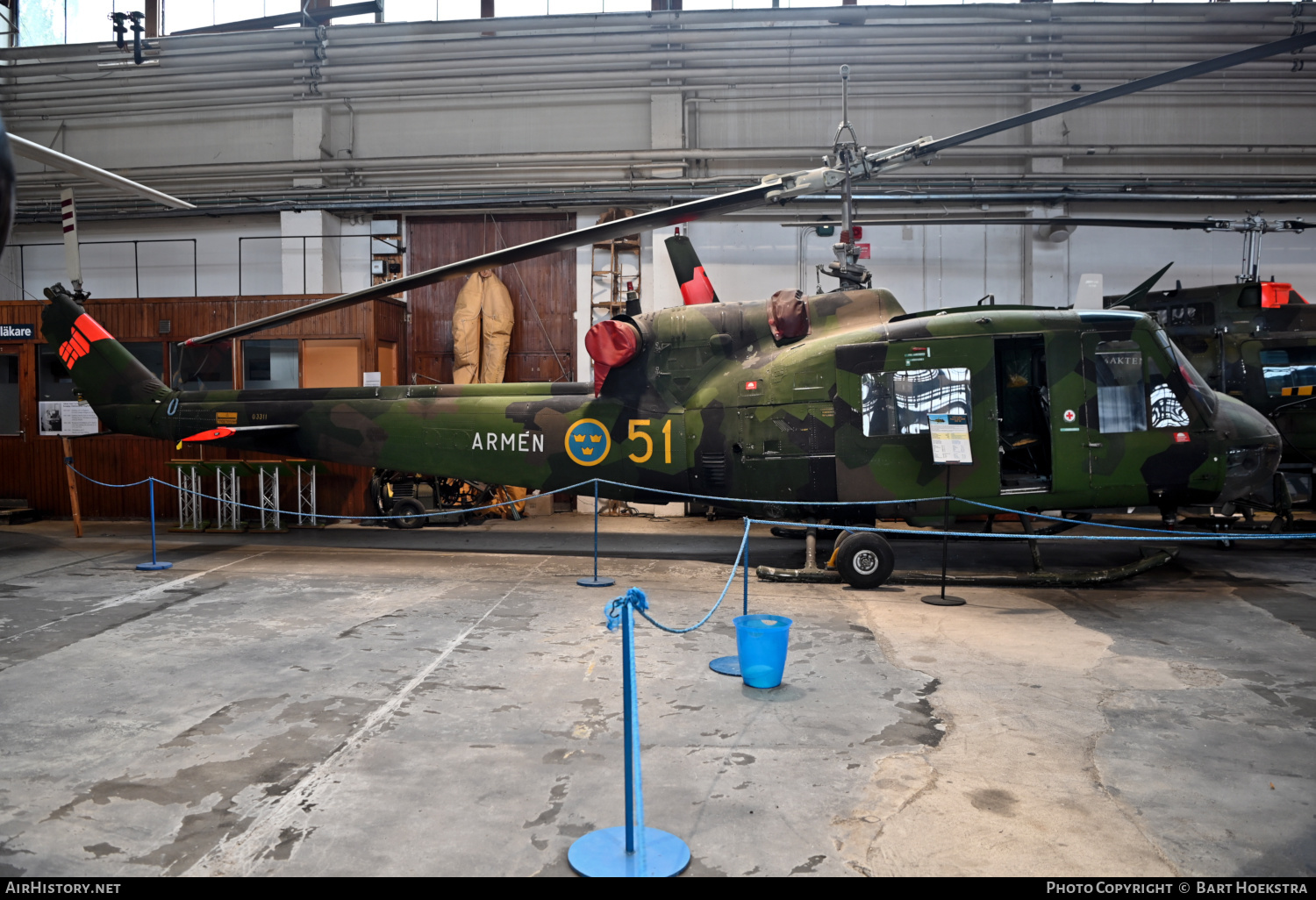 Aircraft Photo of 03311 | Agusta Hkp3C (AB-204B) | Sweden - Army | AirHistory.net #501653