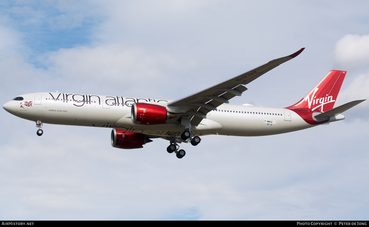 Aircraft Photo of F-WWCG / G-VJAZ | Airbus A330-941N | Virgin Atlantic Airways | AirHistory.net #501654